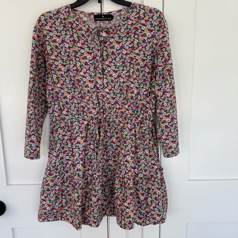 Tuckernuck Pomander Place Ditsy Floral Lucy Dress Size Small